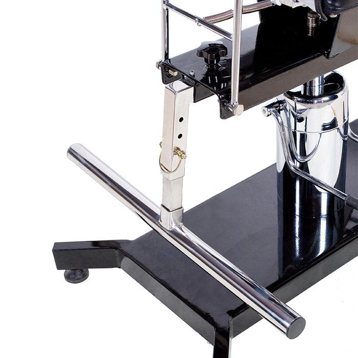 370-S Tattoo Client Adjustable Swivel Chair stainless steel footrest