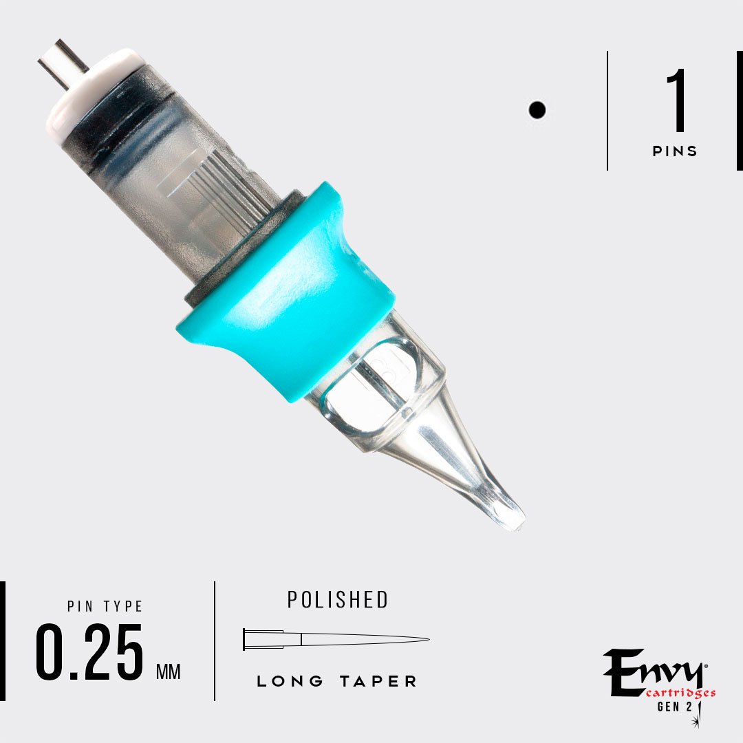 Envy Gen 2 - Bugpin Cartridges Round Liner (10 Pack)