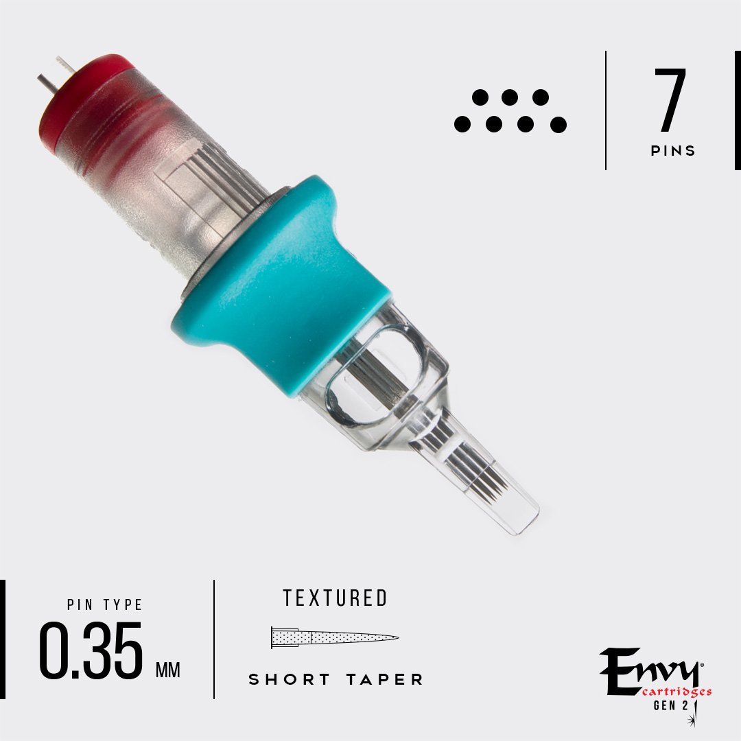 Envy Gen 2 - Traditional Magnum Tattoo Cartridges (10pk)