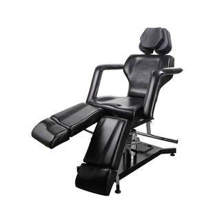 The 570 Tattoo Client chair by TATSoul with independently adjustable legs.